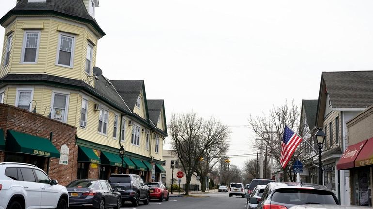 Park Ave in Downtown Amityville, Thursday, Feb 20, 2020.