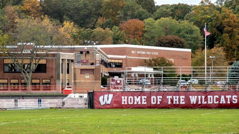 Walt Whitman High School is shown on Oct. 19, 2022.