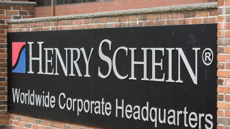 The worldwide corporate headquarters of Henry Schein Inc. on March...
