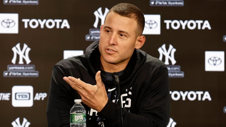 Yankees' Anthony Rizzo on IL with post-concussion syndrome from