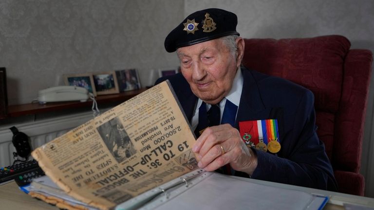 Mervyn Kersh D-Day veteran who fought in the Normandy Campaign,...