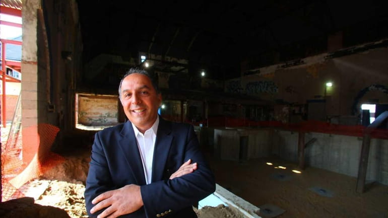 Developer Cyrus Hakakian is renovating Westbury Theater to be ready...