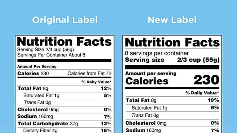 This photo provided by the Food and Drug Administration shows...