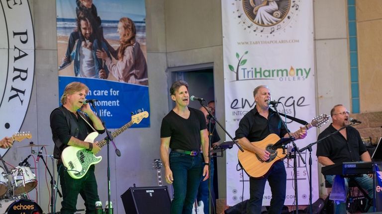 Echoes of the Eagles performing at Jones Beach Bandshell on...