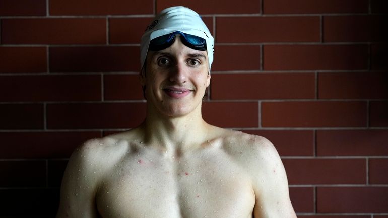 David Kratochvil, a teenage swimmer who prepares for the Paralympic...