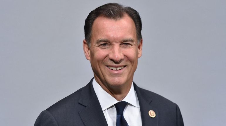 Tom Suozzi is a second-term Democrat running for re-election in...