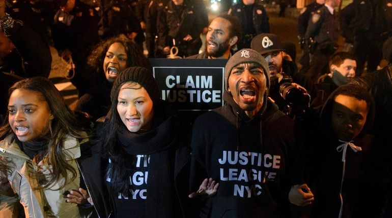 On a street near Gracie Mansion in Manhattan on Thursday,...