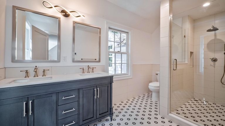 One of the home's 3½ bathrooms.