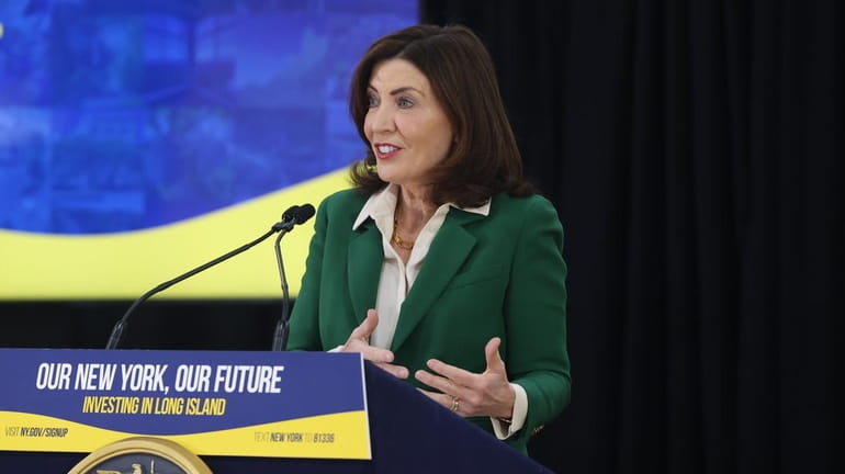Gov. Kathy Hochul announces funds for Long Island housing programs on...