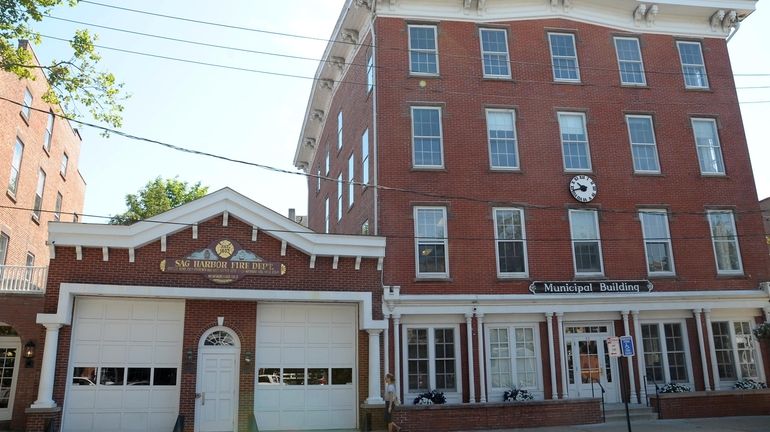 Village Hall on Main Street in Sag Harbor.