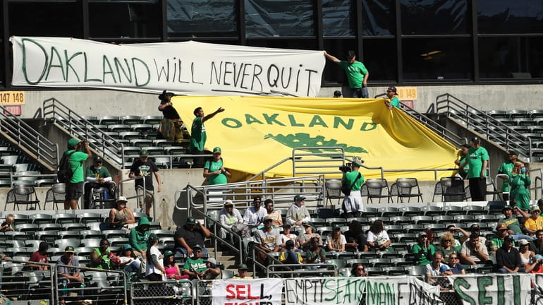 MLB tells Oakland Athletics to explore relocation over ballpark