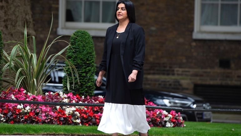 Incoming Lord Chancellor and Secretary of State for Justice Shabana...