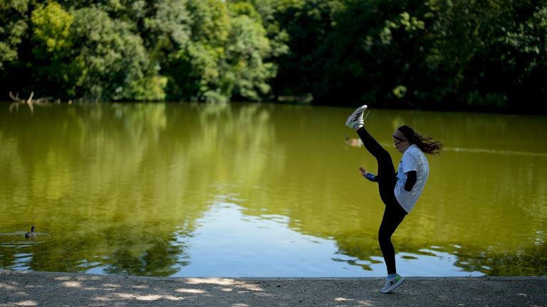 Afghan Taekwondo Paralympian Zakia Khudadadi, part of the Refugee Olympic...