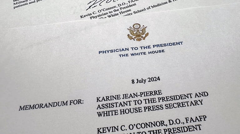 The memorandum released by the White House from President Joe...