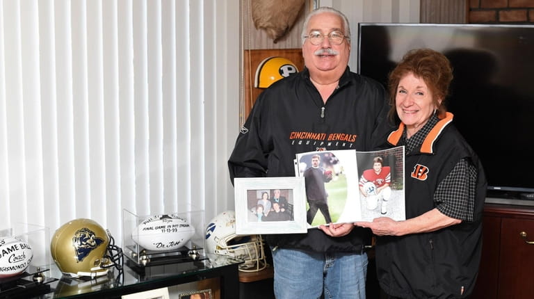 Jesse Cioffi and wife Jane Cioffi, parents of Cincinnati Bengals...