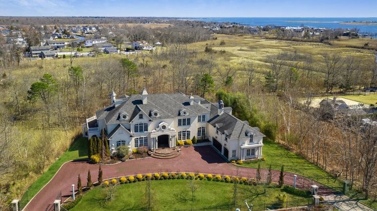 The house overlooks 43 acres of private nature preserve with...