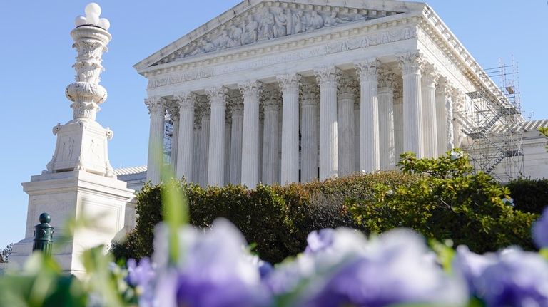 The U.S Supreme Court is seen on Friday, Nov. 3,...