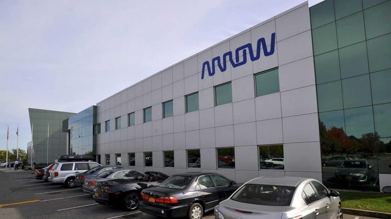 Arrow Electronics headquarters in Melville. The company announced it would...