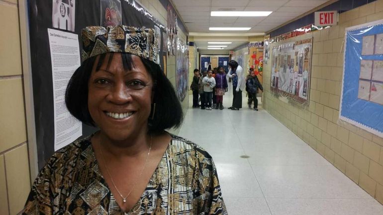 Delores Jenkins, 62, principal of LaFrancis Hardiman Elementary School, will...