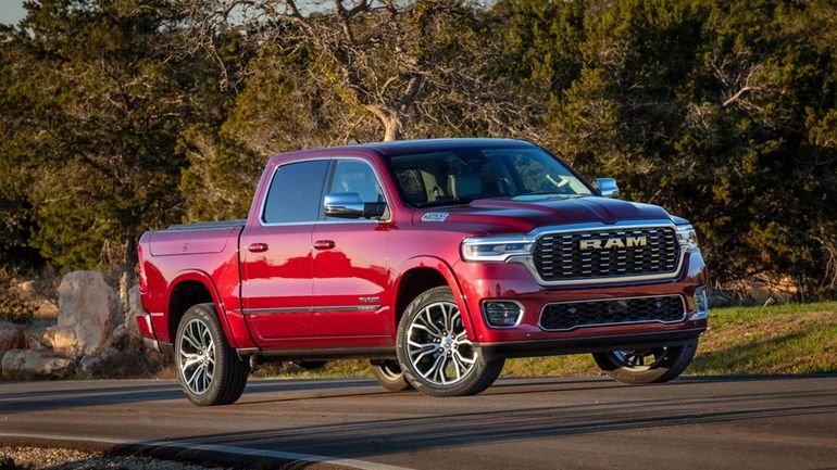 This photo provided by Ram shows the 2025 Ram 1500....