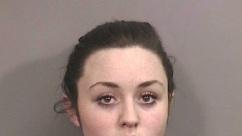 Elizabeth Dwyer, 20, of East Rockaway, was arrested after she...