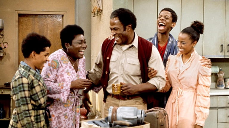 The cast of "Good Times": Pictured from left is Ralph...