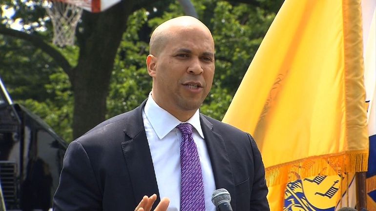 Newark Mayor Cory Booker, who has used his social-media and...