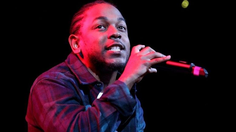 Kendrick Lamar performs during 105.1's Powerhouse 2015 at the Barclays...