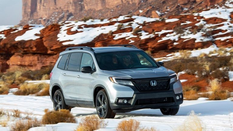 This photo provided by Honda shows the 2021 Passport. The...