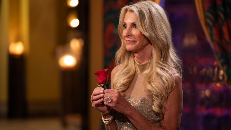 Joan Vassos looks for love on ABC's "The Golden Bachelorette."