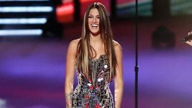 Cassadee Pope performs during "The Voice" Season 3 finale, shortly...