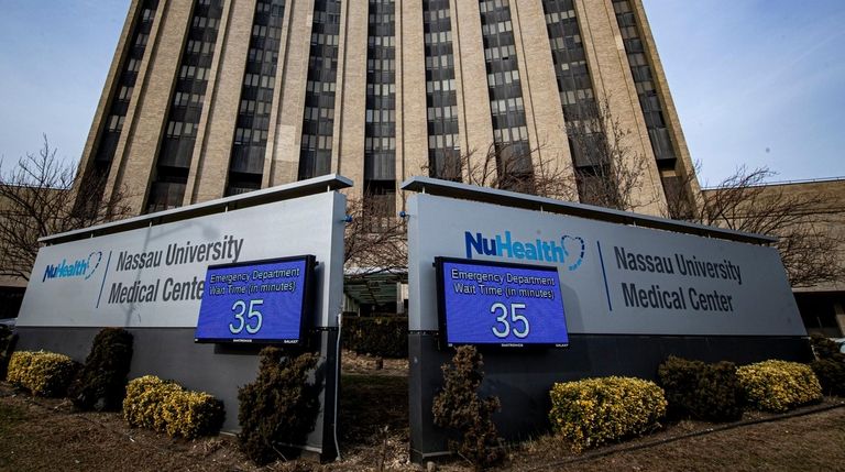 A view of Nassau University Medical Center in East Meadow...