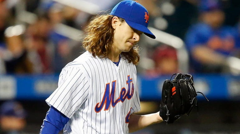 Rough night for Jacob deGrom as Mets lose to Brewers - Newsday