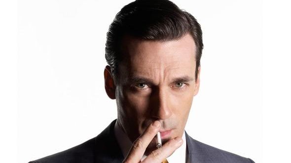 Jon Hamm as Don Draper in the hit AMC TV...