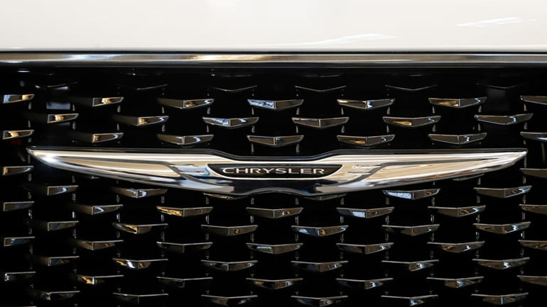 This is the front grill of a 2020 Chrysler 300...