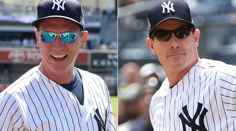 David Cone, left, and John Flaherty have expressed interest in...