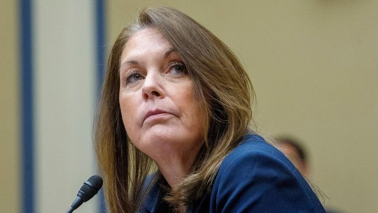 Then-Secret Service Director Kimberly Cheatle testifies July 22 at a...