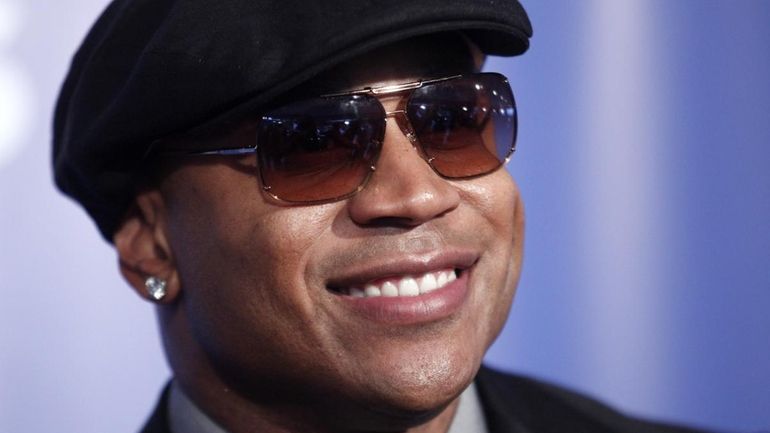 Actor LL Cool J attends the CBS Upfront presentation in...