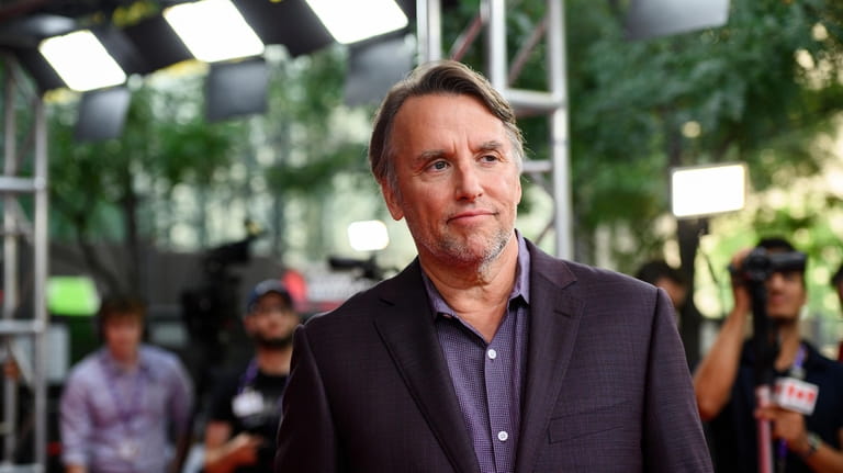 Director Richard Linklater is photographed on the red carpet for...
