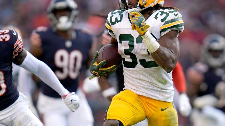 Report: The Green Bay Packers Won't Have Aaron Jones Or Christian Watson  Today