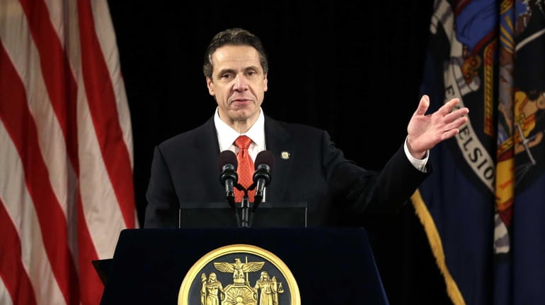 Gov. Andrew M. Cuomo delivers his annual State of the...