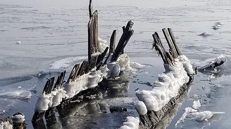 Tove Abrams' "Great South Bay Winter" captures the scene on...