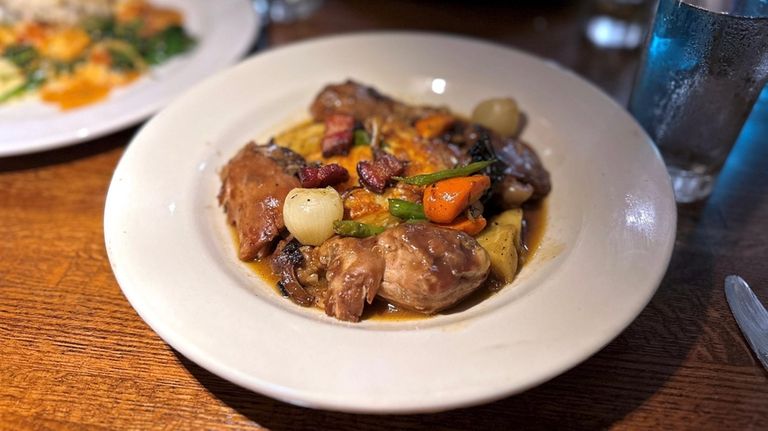 Coq au vin at LB Bistro in Long Beach.