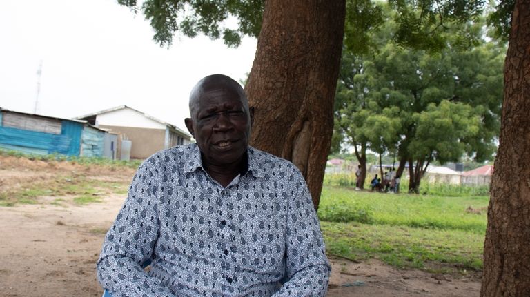 School deputy head teacher, Maburuk Kuyu Surur, who is struggling...