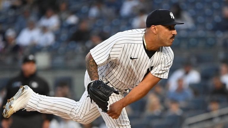 Yankees' Nestor Cortes hit hard by Blue Jays in spring debut