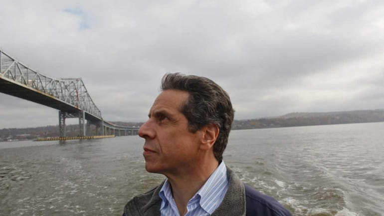 Andrew Cuomo, as governor-elect, conducted an inspection tour of the...