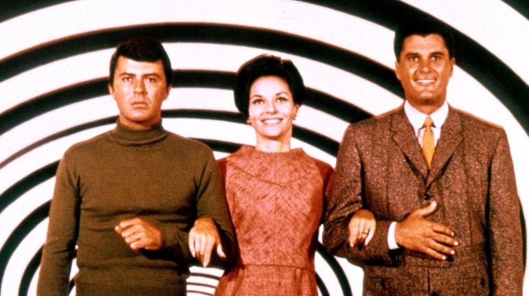 James Darren, left, Lee Meriwether and Robert Colbert starred in...