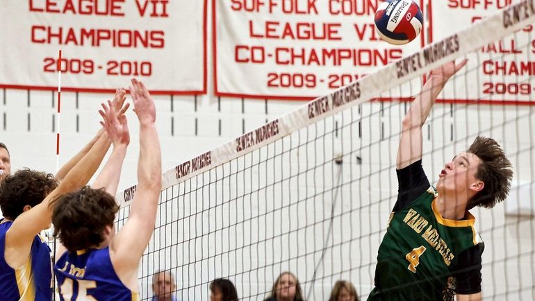 Patriots outside hitter Kyle Fagan racked up 43 kills against...