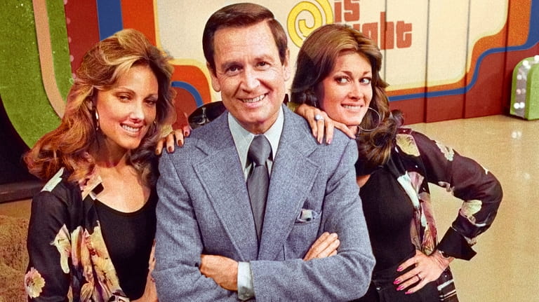 Bob Barker with original “The Price Is Right” models Janice...