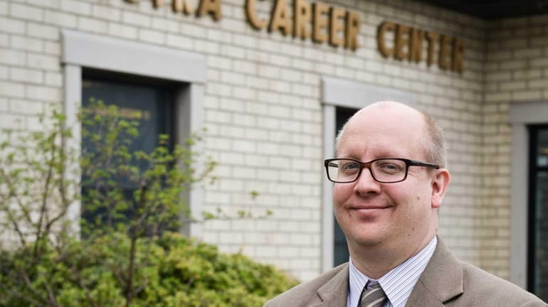 Gary Alan Miller, executive director of The Career Center, at...